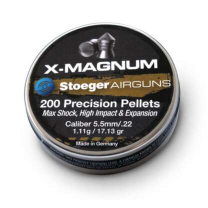 STOEGER X-MAGNUM .22 PELLETS 1.11g/17.13gr 200pk