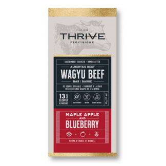 MAPLE, APPLE, BLUEBERRY BEEF PROTEIN BARS