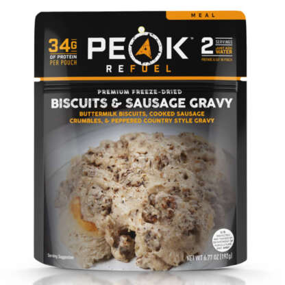 BISCUITS & SAUSAGE GRAVY FREEZE DRIED FOOD