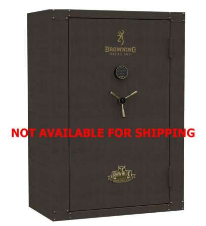 BROWNING 49 GUN ANOD BRONZE SAFE SADDLE BROWN INTERIOR - Image 3