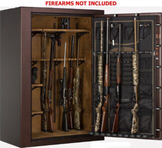 BROWNING 49 GUN ANOD BRONZE SAFE SADDLE BROWN INTERIOR