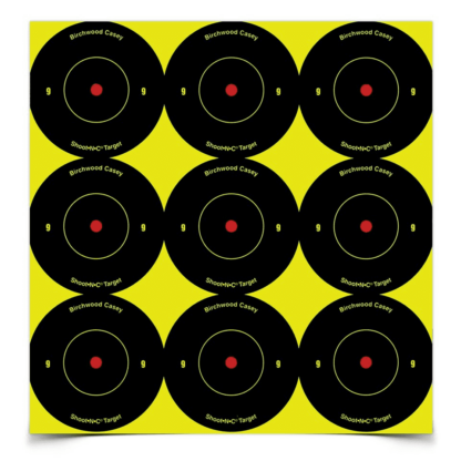 BIRCHWOOD CASEY SHOOT-N-C 2in BULLSEYE 108pk