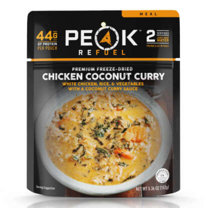 CHICKEN COCONUT CURRY FREEZE DRIED FOOD