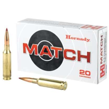 HORNADY 6.5 CREEDMOOR 140gr ELD MATCH 2710fps 20pk