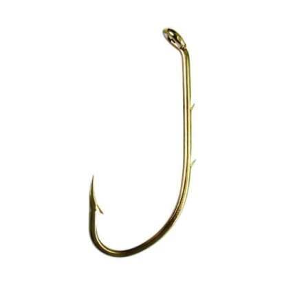 EAGLE CLAW 181A #10 BRONZE BAITHOLDER HOOKS 10PK