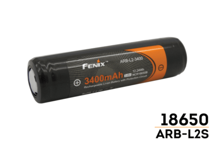 FENIX 18650, 3400mAh BATTERY ARB-L2S