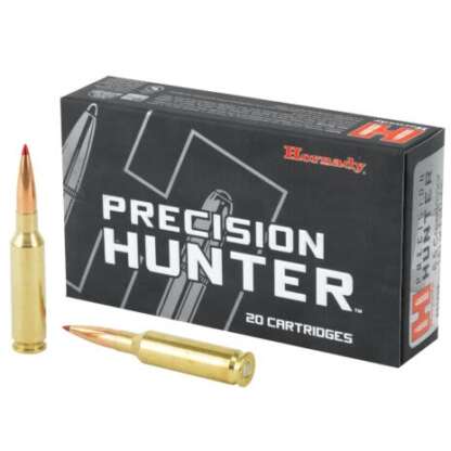 HORNADY PRECISION HUNTER 6.5 CREEDMOOR 143gr ELD-X 2700fps 20pk