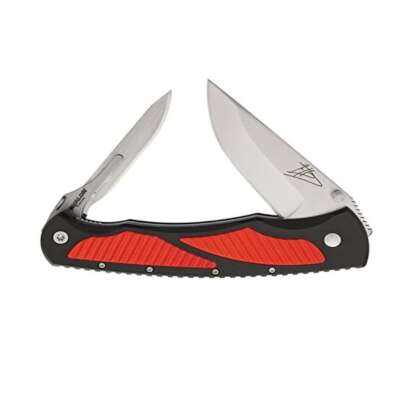 HAVALON TITAN RED JIM SHOCKEY FOLDING KNIFE