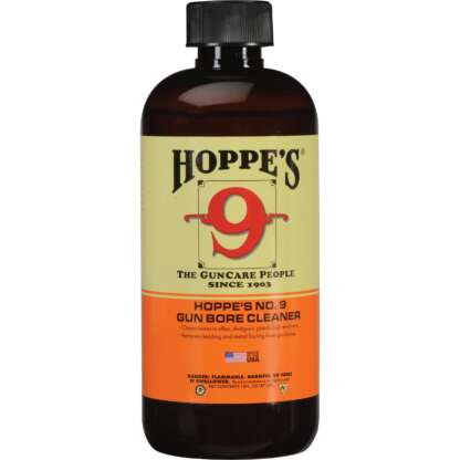 HOPPES 9 GUN BORE CLEANER 1 PINT SOLVENT