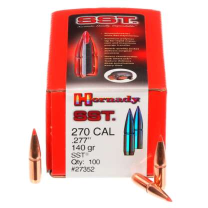 HORNADY SST 270 cal .277in 140gr 100pk