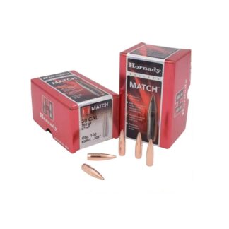 HORNADY BTHP 30 cal .308in 168gr 100pk