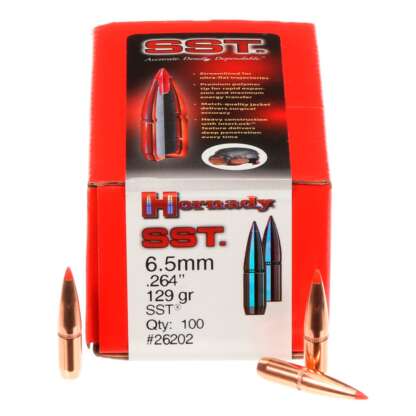 HORNADY SST 6.5mm .264in 129gr 100pk