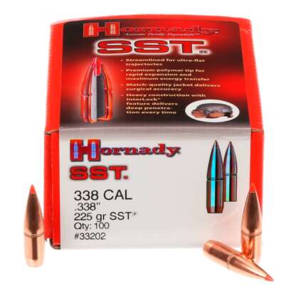 HORNADY SST 338 cal .338in 225gr 100pk