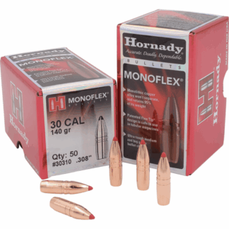 HORNADY MONOFLEX 30 cal .308in 140gr 50pk
