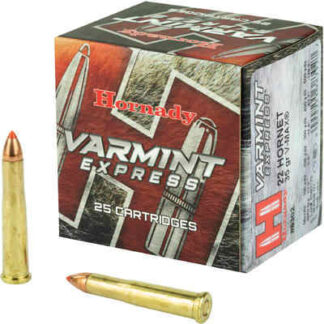 HORNADY 22 HORNET 35gr V-MAX 3100fps 25pk
