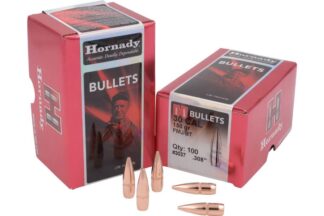 HORNADY FMJ-BT 30 cal .308in 150gr 100pk