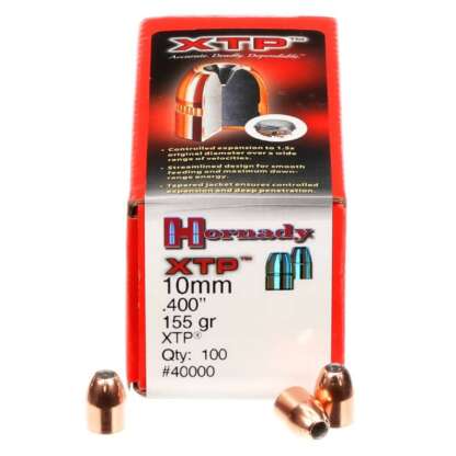 HORNADY XTP 10mm .400in 155gr 100pk