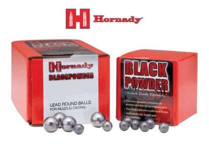 HORNADY 50CAL .490in LEAD BALLS 100pk