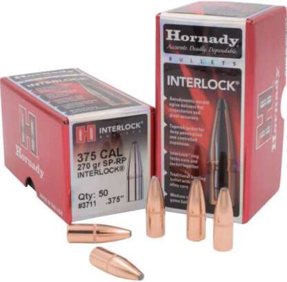 HORNADY INTERLOCK 375CAL .375in 270gr 50pk