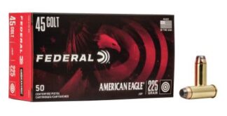 FEDERAL AE 45LC COLT 225gr JSP 860fps 50pk