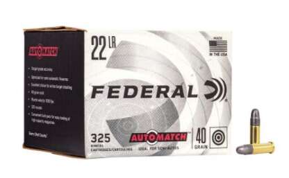 FEDERAL CHAMPION  AUTOMATCH 22LR 40gr LRN 1200fps 325pk