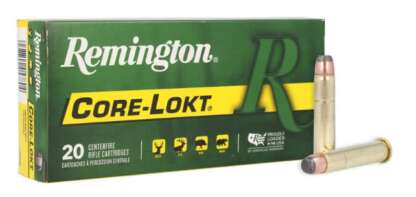 REMINGTON CORE-LOKT 45-70 GOVT 405gr FULL PRESSURE LOAD 1600fps 20pk