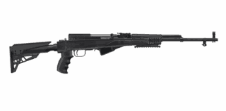 SKS 762x39 W/ATI BLACK STOCK INSTALLED 20in 5rnd