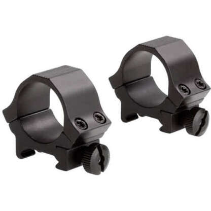 SUN OPTICS 1in LOW RINGS BLACK