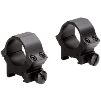 SUN OPTICS 1in MEDIUM DOVETAIL RINGS BLACK