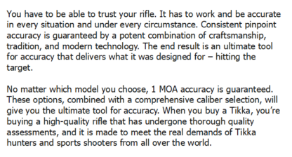 TIKKA T3X LITE 270 WSM SS/SYN 24.3in 3rnd - Image 2