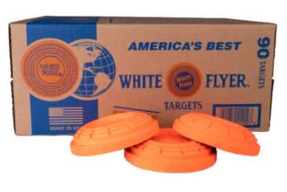 WHITE FLYER "AA" CLAY TARGETS 90/cs