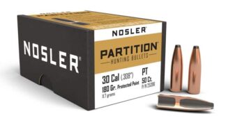 NOSLER 30 cal .308 180gr PPT PARTITION 50pk