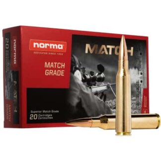 NORMA 338 LAPUA MAG 250gr GOLDEN TARGET MATCH 2838fps 20pk