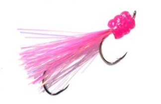 KOKE-A-NUT #4 PINK/SILVER KOKANEE BUG