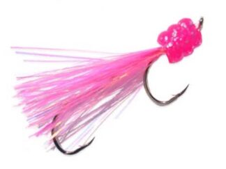 KOKE-A-NUT #4 PINK/SILVER KOKANEE BUG