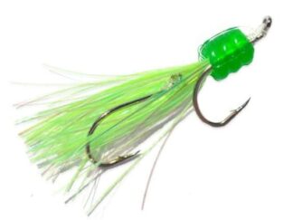 KOKE-A-NUT #2 LIME/SILVER KOKANEE BUG