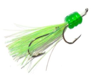 KOKE-A-NUT #2 LIME/SILVER KOKANEE BUG