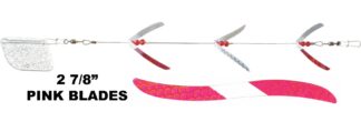 FLASH LITE PINK 2.25in 3-BLADE 18in MINI TROLL