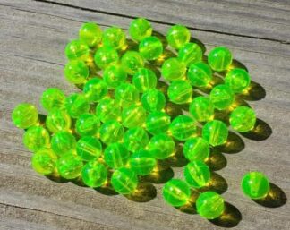 ANGLER #8 CHARTREUSE BEADS