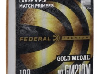 FEDERAL GOLD MEDAL GM210 LARGE RIFLE MATCH PRIMERS 100pk