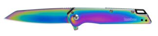 KERSHAW MISDIRECT RAINBOW 3in FOLDING KNIFE