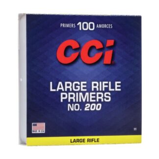 CCI No. 200 LARGE RIFLE PRIMERS 100pk