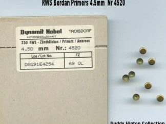 RWS BERDAN PRIMERS 4520 250 pcs