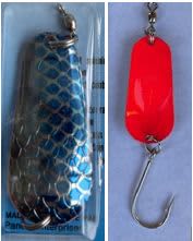 SALMON CATCHER #55 BLUE SCALE RED BACK