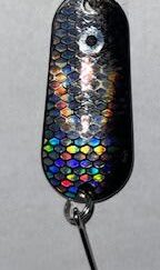 SALMON CATCHER #65 NICKLE SCALE BLACK STRIPE NICKEL BACK