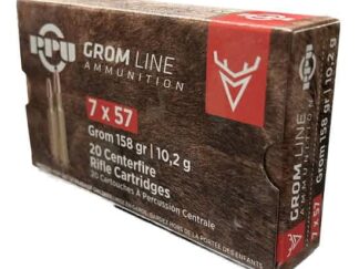 PPU GROM LINE 7MM MAUSER 7x57 158gr SP 750fps 20pk
