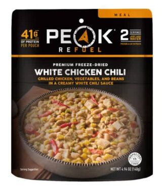 WHITE CHICKEN CHILI FREEZE DRIED FOOD