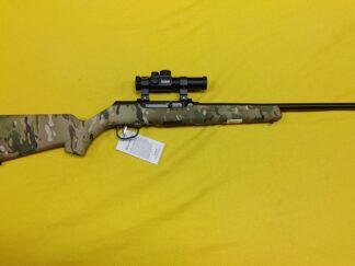 SAVAGE A22 FNS 22LR MULTICAM CAMO 22in 10rnd W/BUSHNELL 1X28 TACT RED DOT