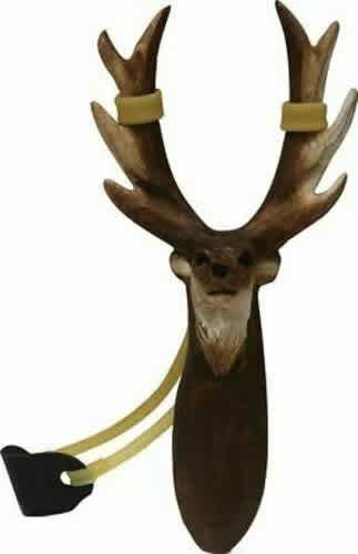 WORLD FAMOUS DEER WOODEN SLINGSHOT