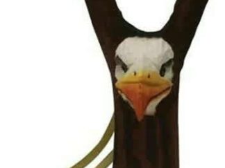 WORLD FAMOUS EAGLE WOODEN SLINGSHOT